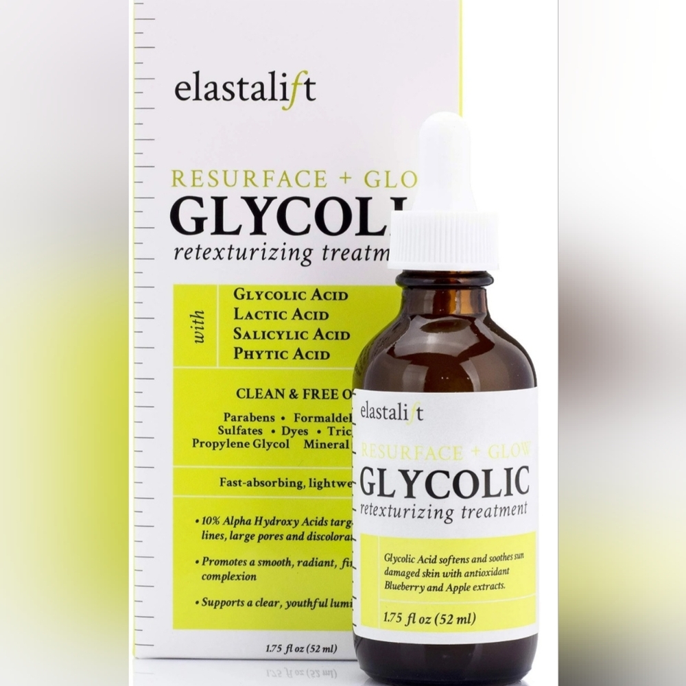 ELASTALIFT Retexturizing + Glow Glycolic Facial Serum